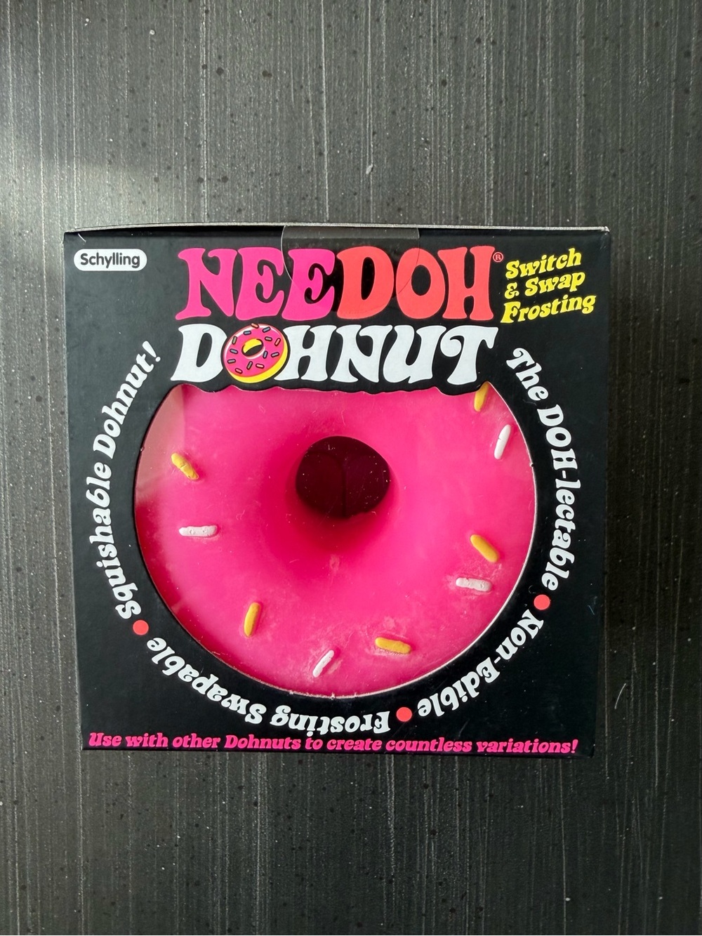 Needoh “Dohnut” Pink Frosting with Sprinkles